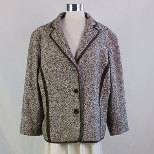 Jones Br Tweed Blazer Jacket.